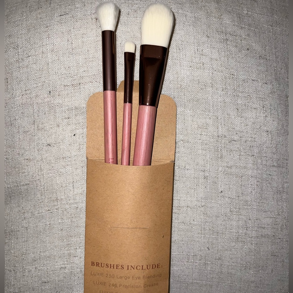 LUXIE Gaea 3 Piece Brush Set